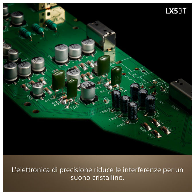 Sony PSLX5BT Giradischi a Cinghia Automatico Bluetooth aptX piatto Alluminio 33 45 rpm colore Nero