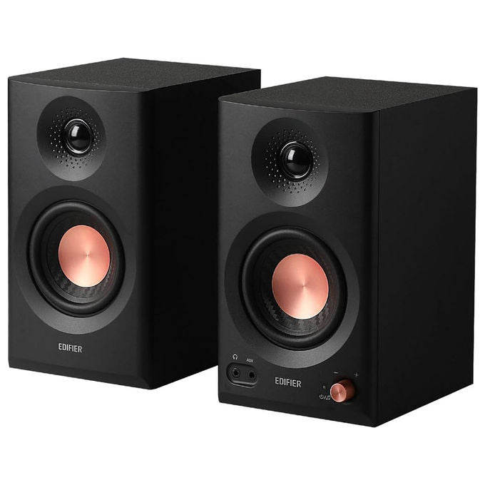 Edifier MR3 Diffusori da Studio Attivi 2.0 36 W Hi Res Audio Bluetooth 5.4 RCA AUX colore Nero