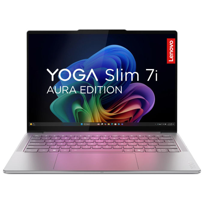 Lenovo 83JX00CFIX Yoga Slim 7 Copilot+ PC Intel Core Ultra 7 14 pollici 16 GB 1 TB SSD Windows 11 Home colore Grigio