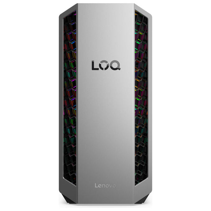 Lenovo 91DF004BYD LOQ Tower PC Gaming AMD Ryzen 7 8745HX 16 GB DDR5 SSD 1 TB NVIDIA GeForce RTX 5060 Ti 8 GB GDDR7 Windows 11 Home colore Nero