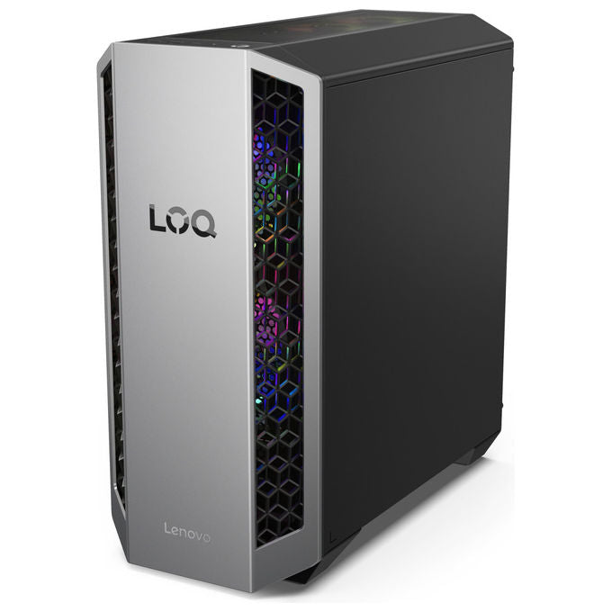 Lenovo 91DF004BYD LOQ Tower PC Gaming AMD Ryzen 7 8745HX 16 GB DDR5 SSD 1 TB NVIDIA GeForce RTX 5060 Ti 8 GB GDDR7 Windows 11 Home colore Nero