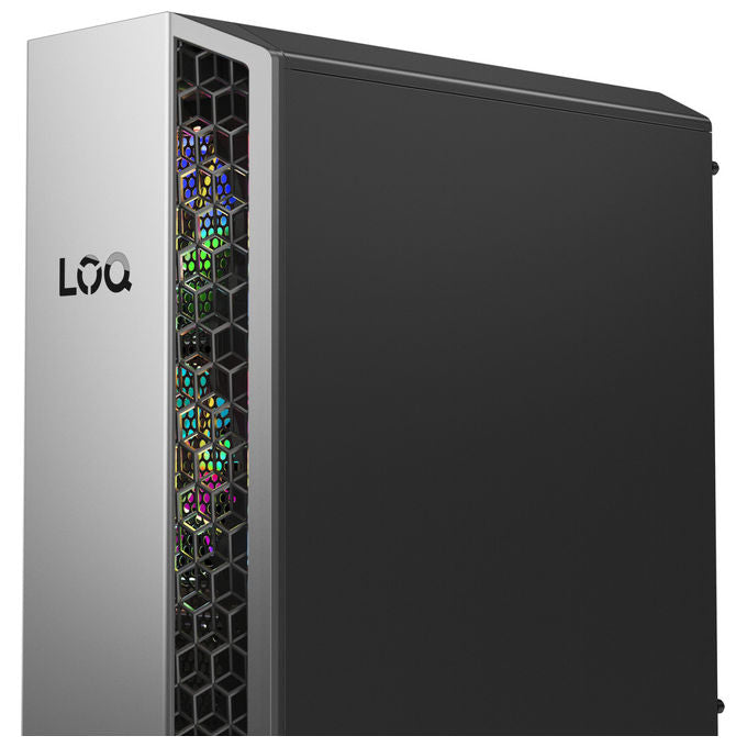 Lenovo 91DF009DYD LOQ Tower PC Gaming AMD Ryzen 7 8745HX 16 GB DDR5 512 GB SSD NVMe RTX 5050 8 GB Win 11 Home colore Nero
