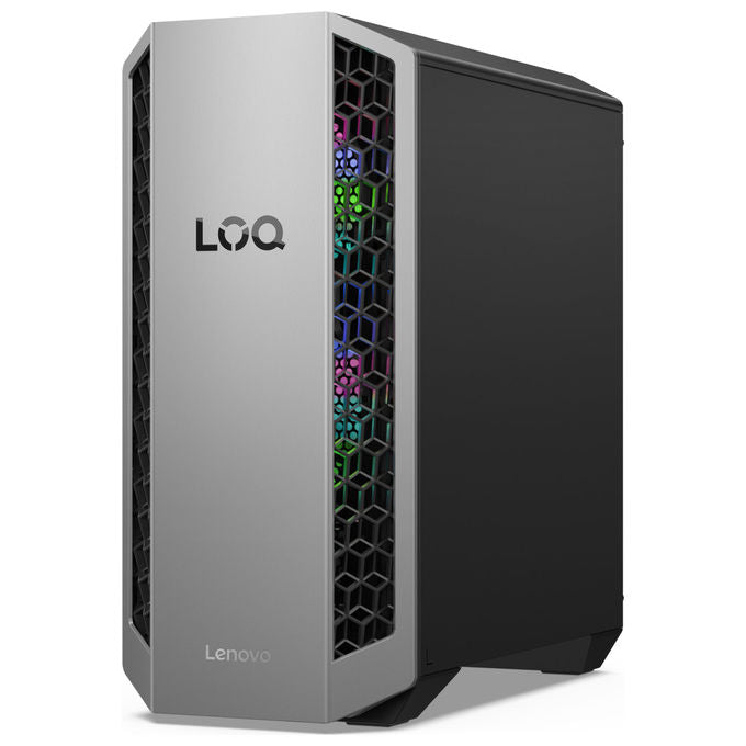 Lenovo 91DF009DYD LOQ Tower PC Gaming AMD Ryzen 7 8745HX 16 GB DDR5 512 GB SSD NVMe RTX 5050 8 GB Win 11 Home colore Nero