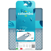 Colombo COP830 Foderina Copriasse da Stiro Triplo Strato 140x55 cm Zona Parking Cotone Biologico Made in Italy colore Blu