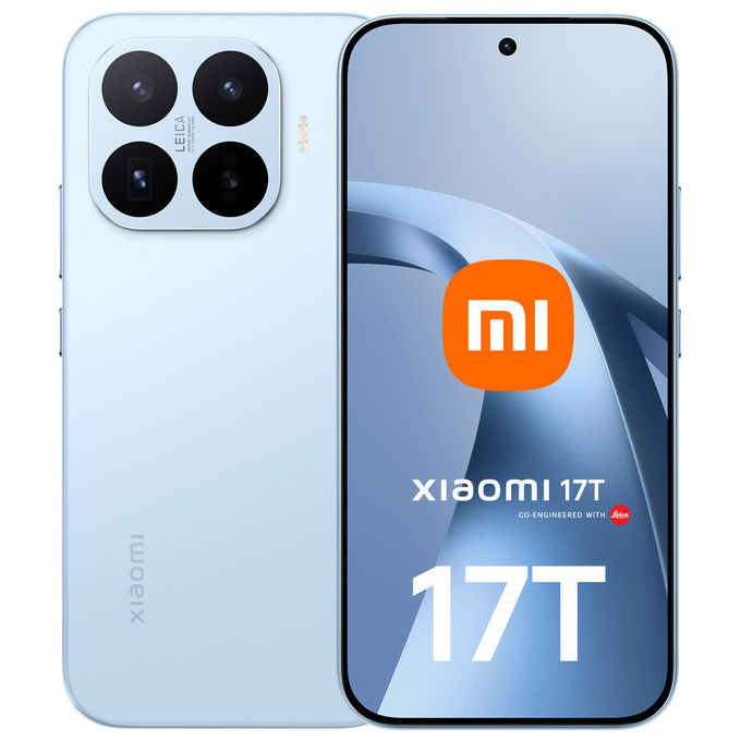 Xiaomi MZB0NOYEU 17T Smartphone 6.59'' P-OLED 12 GB 512 GB Tripla cam 50 MP Batteria 6500 mAh 5G colore Blu