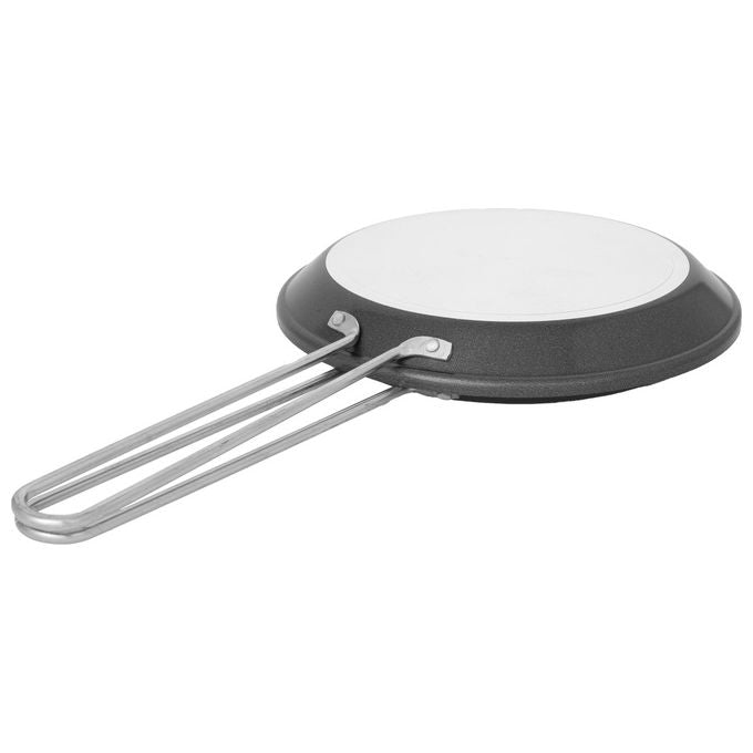 Aeternum AP000174 Rustica Padella per omelette Girafrittata 22 cm antiaderente PTFE manico ghisa colore Alluminio
