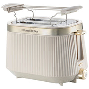 Russell Hobbs 26761-56 Bronte Tostapane 2 fette 980 W 6 livelli scongelamento riscaldamento Lift and Look colore Pietra