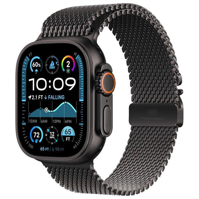 Apple MX5V3TYA Watch Ultra 2 Smartwatch GPS Cellular 49 mm Cassa Titanio Display Retina Always On 64 GB colore Nero