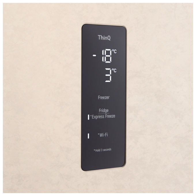 LG Frigorifero GTFV61SEBQD Porta SX No Frost DualZone 609 L Classe B Sabbia