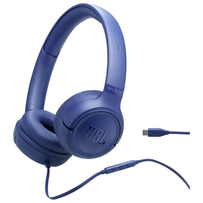 JBL JBLT530MOS Tune 530 Cuffie On-Ear con Filo Driver 33 mm JBL Pure Bass Microfono Design Pieghevole Jack 3,5 mm colore Nero