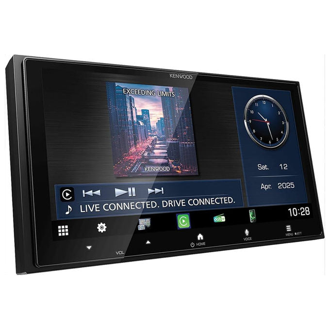 Kenwood DMX7525DABS Autoradio 2 DIN 6,92'' DAB+ Bluetooth CarPlay Android Auto Wi-Fi 200W colore Nero