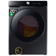 Samsung WF20DG8650BV Serie 8000 Lavatrice Caricamento Frontale 20 Kg 1000 rpm Classe A Wi-Fi AI Control ecobubble Vapore (98x68x87 cm) colore Nero