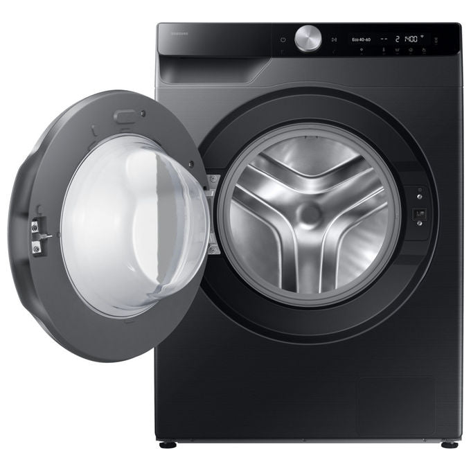 Samsung WW10FG6U94LBU3 AI Control Lavatrice Carica Frontale 10 Kg 1351 rpm Classe A Ecodosatore WiFi Vapore (85x60x56 cm) colore Nero