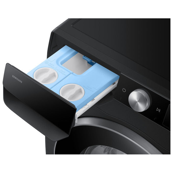 Samsung WW10FG6U94LBU3 AI Control Lavatrice Carica Frontale 10 Kg 1351 rpm Classe A Ecodosatore WiFi Vapore (85x60x56 cm) colore Nero