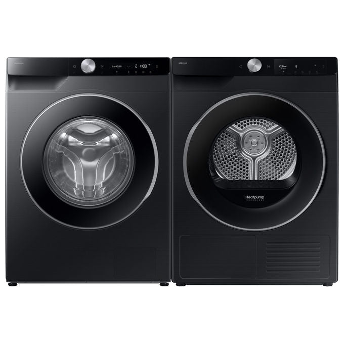 Samsung WW10FG6U94LBU3 AI Control Lavatrice Carica Frontale 10 Kg 1351 rpm Classe A Ecodosatore WiFi Vapore (85x60x56 cm) colore Nero