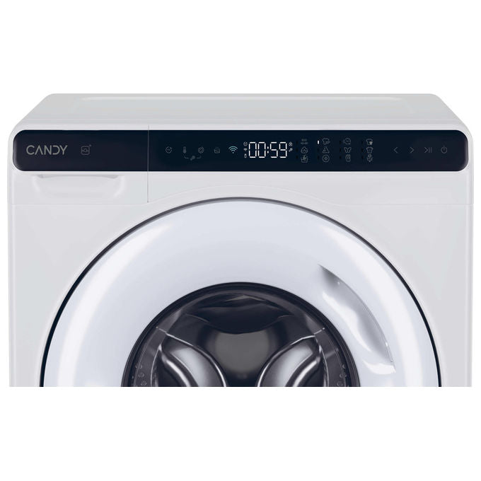 Candy CW50-BP12307WU-S ProWash 700 Mini Lavatrice Frontale 5 Kg 1151 rpm Classe A Inverter Wi-Fi Bluetooth (70x51x48,8 cm) colore Bianco