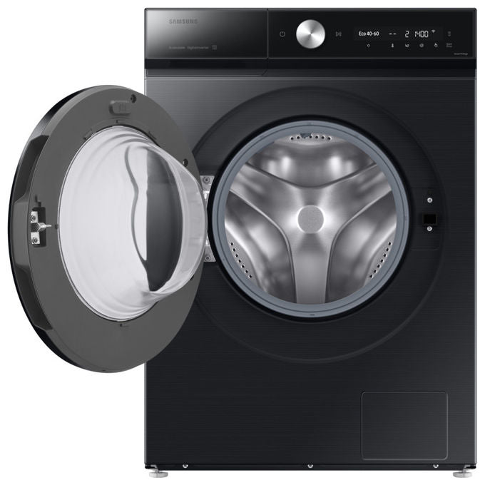 Samsung WW90DB8U95GB QuickDrive 8000 Lavatrice Frontale 9 Kg 1400 rpm Classe A Wi-Fi Vapore Ecodosatore (85x60x60 cm) colore Nero