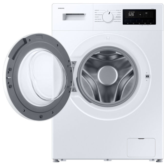 Samsung WW70FG3M05TWET Serie 3000 Lavatrice Slim 7 Kg 1400 rpm Classe A Motore Inverter Vapore (85x60x45 cm) colore Bianco
