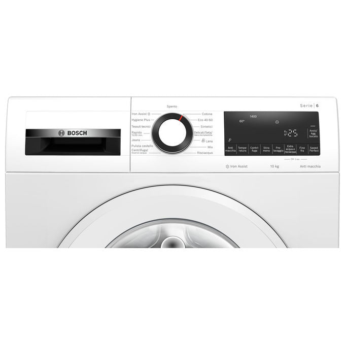 Bosch WGG254Z6II Serie 6 Lavatrice Frontale 10 Kg 1400 rpm Classe A ActiveWater Plus SpeedPerfect (85x60x59 cm) colore Bianco