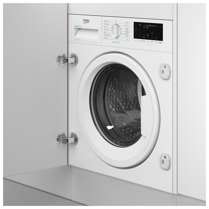 Beko WIT8A4BW b300 Lavatrice da incasso 8 Kg 1400 rpm Classe A Motore Inverter 15 programmi (82x60x55 cm) colore Bianco
