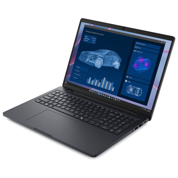 Dell MC16255 Pro Max 16 Notebook AMD Ryzen AI 7 PRO 350 16'' Full HD+ 32GB RAM 1TB SSD NVIDIA RTX PRO 1000 Blackwell 8GB Wi-Fi 7 Windows 11 Pro colore Nero