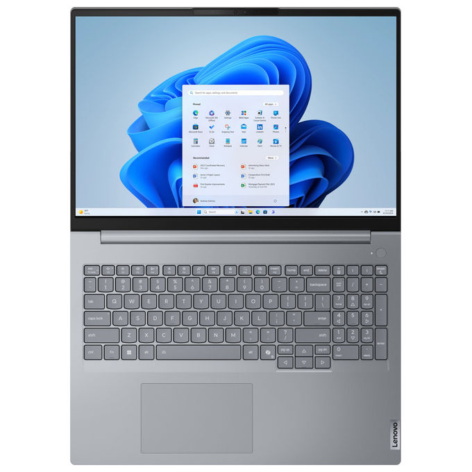 Lenovo 21SK00PFIX ThinkBook 16 G8 IAL Notebook 16 WUXGA Intel Core Ultra 9 16 GB DDR5 512 GB SSD Windows 11 Pro colore Grigio