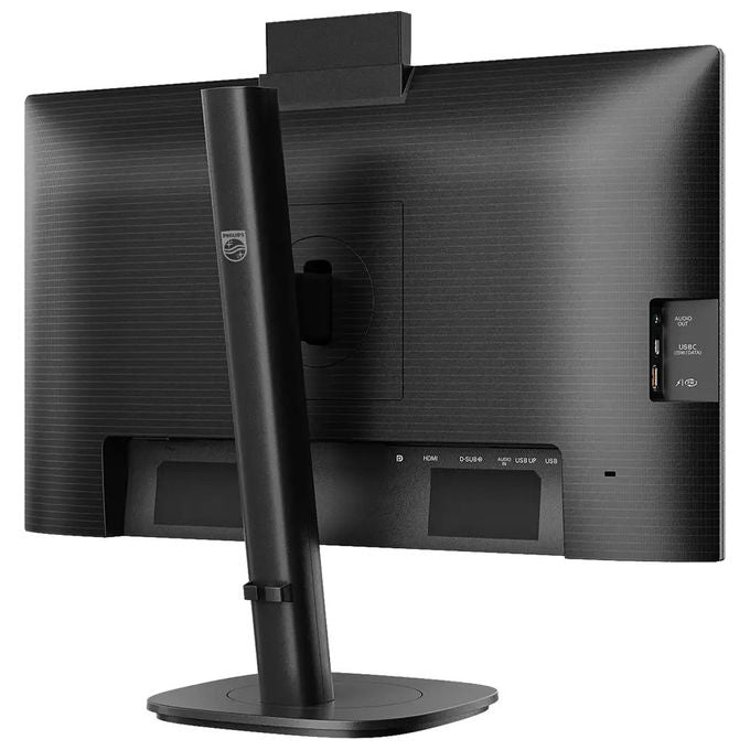 Philips 24B2N3200JH-00 Serie 3000 Monitor PC 23.8'' IPS Full HD 1920x1080 120Hz 4ms Webcam 5MP Altoparlanti USB Hub VESA colore Nero