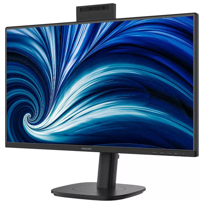 Philips 24B2N3200JH-00 Serie 3000 Monitor PC 23.8'' IPS Full HD 1920x1080 120Hz 4ms Webcam 5MP Altoparlanti USB Hub VESA colore Nero