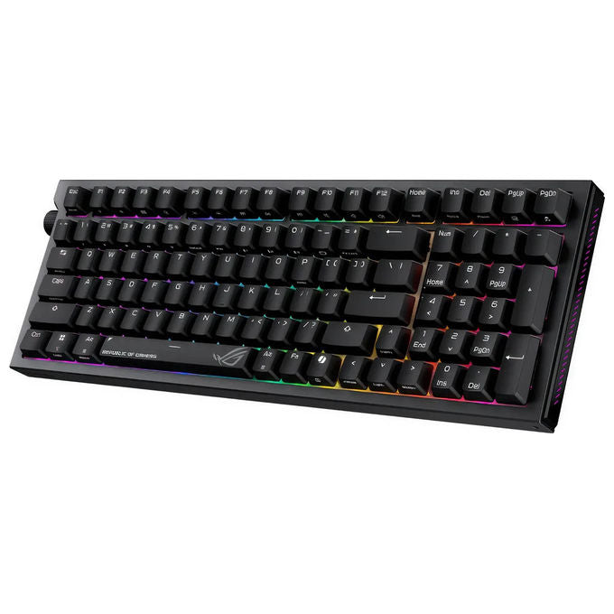 Asus 90MP04IF-BKIA03 ROG Strix Morph 96 Tastiera Gaming Wireless Meccanica Switch NX V2 Hot-Swap RGB Layout Italiano colore Nero