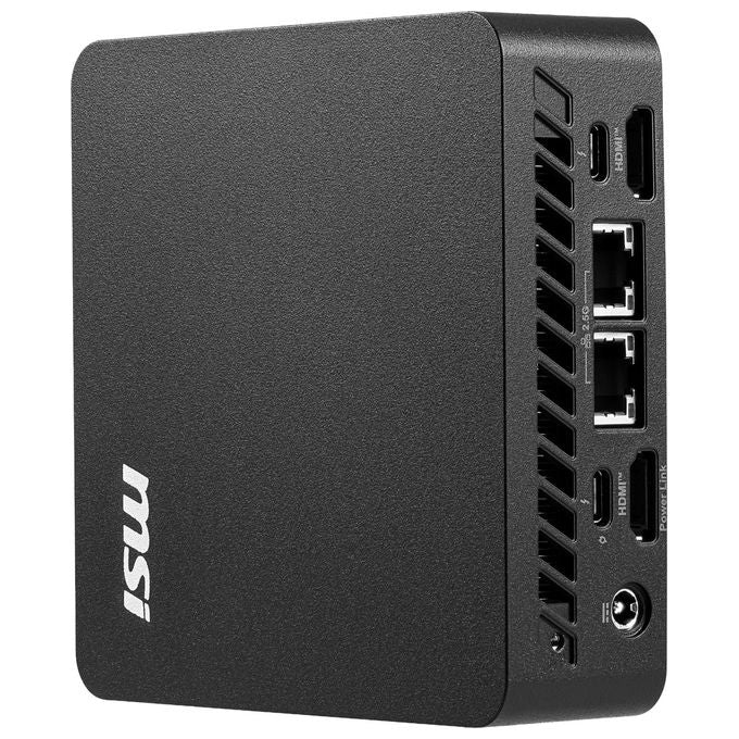 MSI CUBI NUC AI+ 3MG-003EU Mini PC Intel Core Ultra 7 355 16 GB DDR5 SSD 1 TB NVMe Wi-Fi 7 Thunderbolt 4 Windows 11 Pro colore Nero