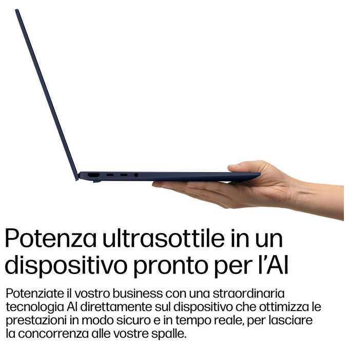 HP DL5P1AT EliteBook X G2i Notebook 14'' OLED 3K Intel Core Ultra 7 356H 32 GB 1 TB SSD Windows 11 Pro colore Blu