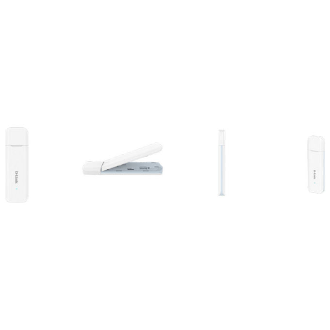 D-Link DWM-222W-R Adattatore USB 4G LTE Wi-Fi 6 802.11ax Banda Singola 2.4 GHz 286,8 Mbit-s colore Bianco