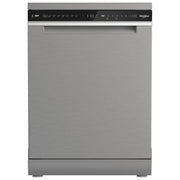 Whirlpool W8F HS61X Lavastoviglie A libera installazione 15 coperti Classe A 41 dB 8 programmi AquaStop (85x60x59 cm) colore Inox