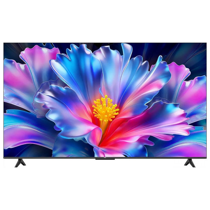 TCL 65P6L Smart TV QLED 65'' 4K UHD Google TV DVBT2 HDR10 FreeSync Dolby Audio colore Nero