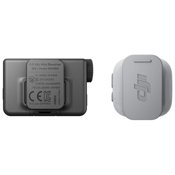 DJI CP.RN.00000530.01 Mic Mini 2 Sistema Microfonico Wireless 1 TX 1 RX 400 m 48kHz 24bit Bluetooth 5.3