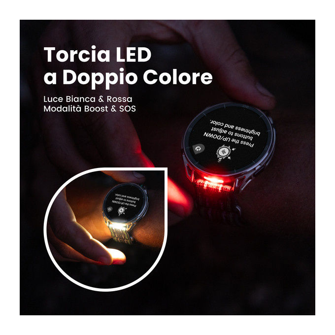 Amazfit CHEETAH 2 ULTRA Smartwatch AMOLED 1.5'' GPS NFC Wi-Fi Titanio 64 GB 5 ATM colore Titanio
