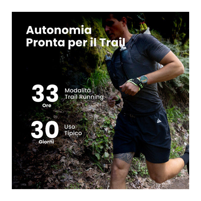Amazfit CHEETAH 2 ULTRA Smartwatch AMOLED 1.5'' GPS NFC Wi-Fi Titanio 64 GB 5 ATM colore Titanio