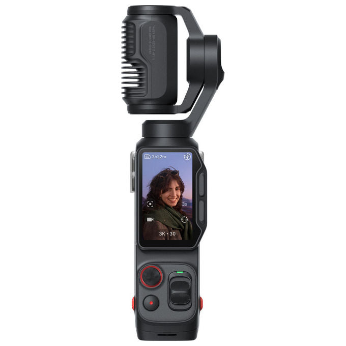 Insta360 CINSABTA-03 Luna Ultra Fotocamera Gimbal Creator Bundle Sensore 1'' 8K 37 MP Wi-Fi 6 Stabilizzazione 6 assi colore Nero