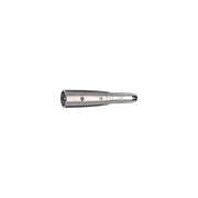 Quik Lok G-117-K Serie K Adattatore Audio XLR Maschio 3 Poli Jack 6.3 mm Stereo Femmina Metallo confezione 6 pz colore Silver