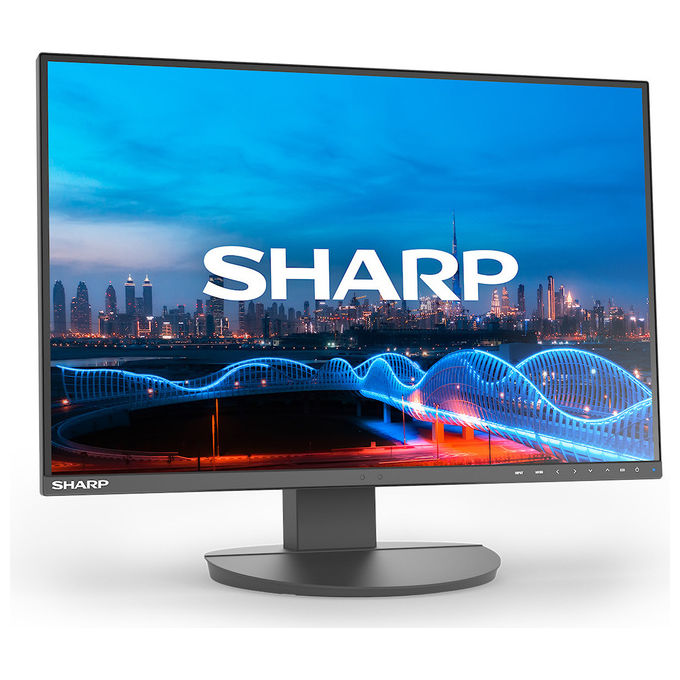 Sharp EA241W MultiSync Monitor 24'' IPS 1920x1200 WUXGA Flicker Free Hub USB colore Nero