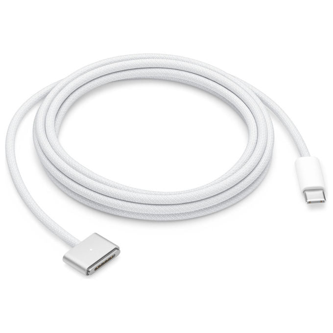 Apple MW613ZM-A Cavo da USB-C a MagSafe 3 2 m Ricarica Rapida Connettore Magnetico colore Argento