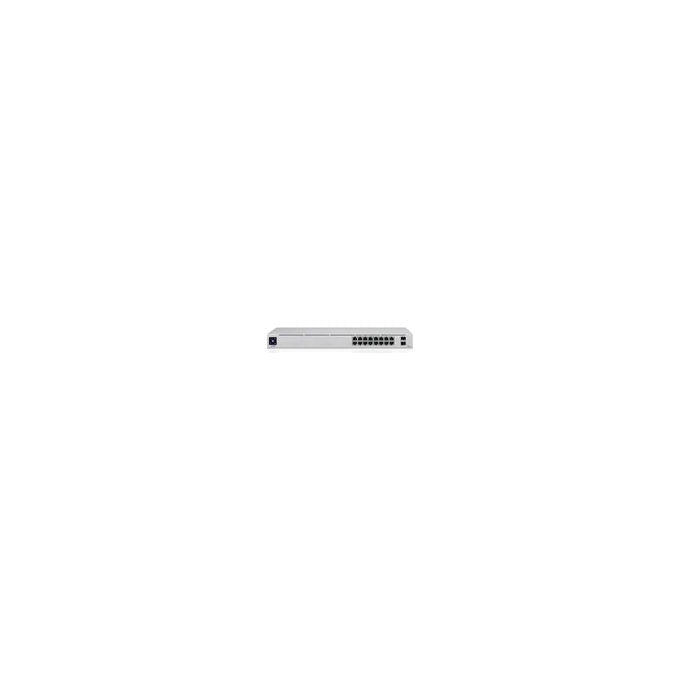 Ubiquiti USW-LITE-16-POE UniFi Switch Lite 16 porte Gigabit Ethernet L2 8 porte PoE+ 802.3at 30 W fanless colore Bianco