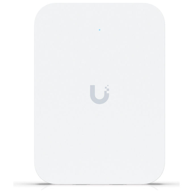 Ubiquiti U7-IW UniFi Access Point WiFi 7 da Parete 4300 Mbit-s Dual Band 2.4 5 GHz PoE 115 m² colore Bianco
