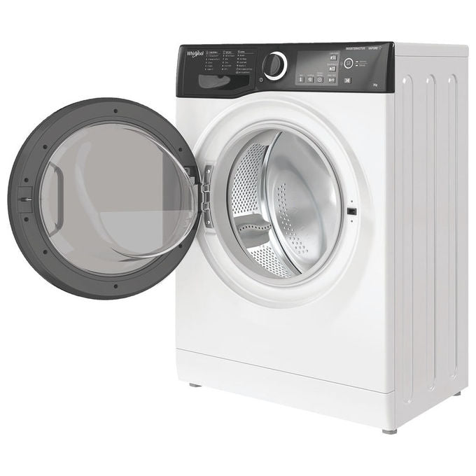 Whirlpool WSB726DIT Lavatrice Frontale 7 Kg 1200 rpm Classe A Inverter Vapore (85x60x45 cm) colore Bianco