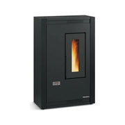 La Nordica Luisella 5.0 Stufa a Pellet Ventilata 5.1 kW 146 m³ Classe A+ Rendimento 92.4% colore Nero