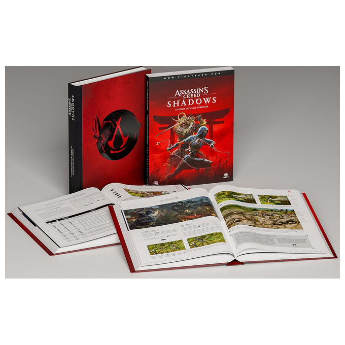 Piggyback 9781913330217 Assassin's Creed Shadows Guida Ufficiale Completa Edizione da Collezione Copertina Rigida 448 Pagine ITA