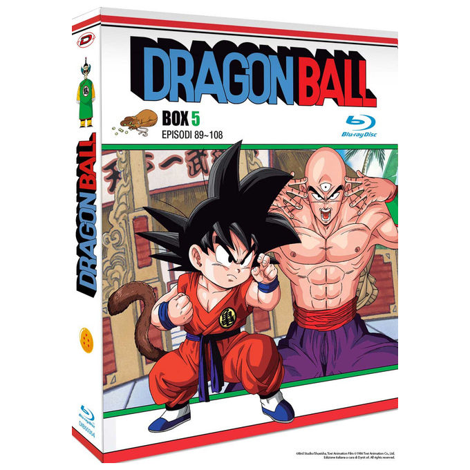Dynit Dragon Ball Box 5 Episodi 89-108 Cofanetto 3 Blu-ray Anime Giapponese Italiano 500 min