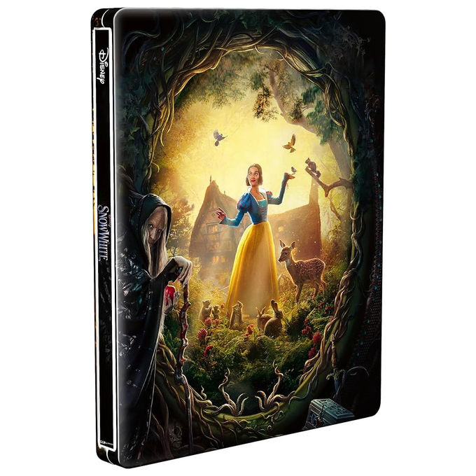 Walt Disney Biancaneve Live Action Blu-ray 4K Ultra HD + Blu-ray HD 2 Dischi Dolby Atmos 109 min Rachel Zegler Gal Gadot