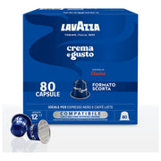 Lavazza 7139 Crema e Gusto Classico Capsule Caffe' 60 capsule in alluminio compatibili Nespresso Original intensita' 12 miscela Arabica Robusta