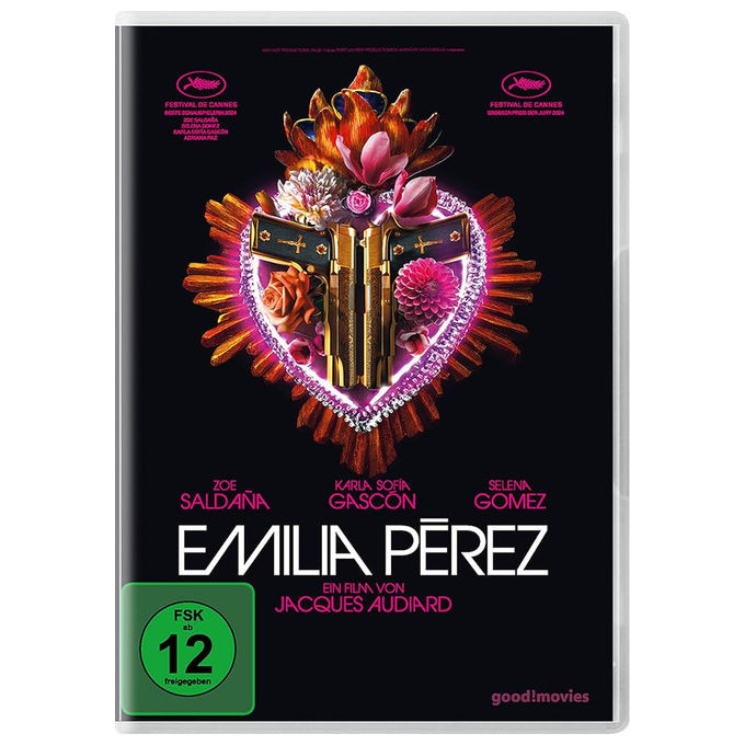 Plaion Pictures Emilia Pérez DVD Drammatico Jacques Audiard Zoe Saldana Selena Gomez Karla Sofía Gascón Dolby Digital 5.1 Area 2